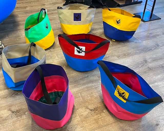 Jack's Plastics Welding Round Bottom Collapsible Bucket