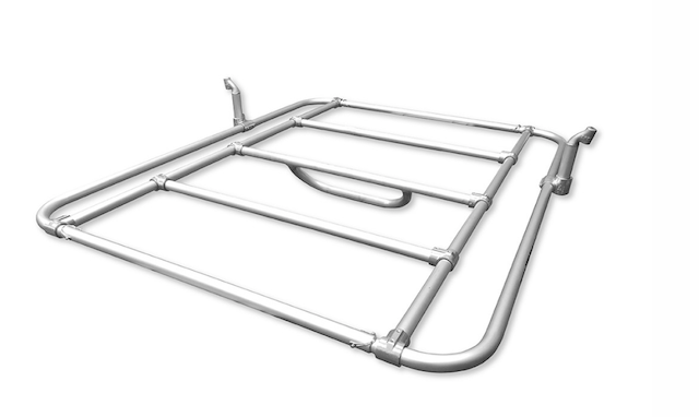 Gunnison XD 4-Bay Double Rail Raft Frame For 14' Raft 82"L x 74"W