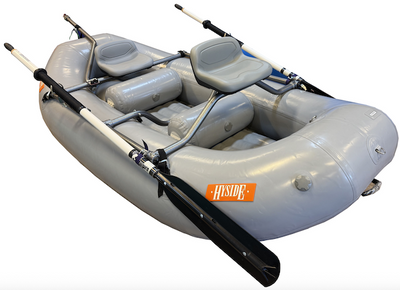 Hyside 10.5' Mini Max Raft/2-Seater Fishing Frame with Anchor System 56"L x 50"W