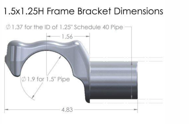 Better Mounts Frame Bracket