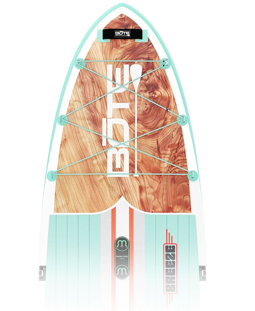 BOTE Breeze Aero 10'6" Classic Cedar Inflatable Paddle Board