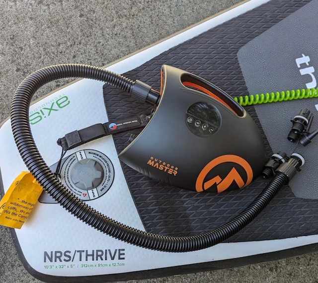 Outdoor Master SHARK 2S Rechargeable Electric Sup Pump