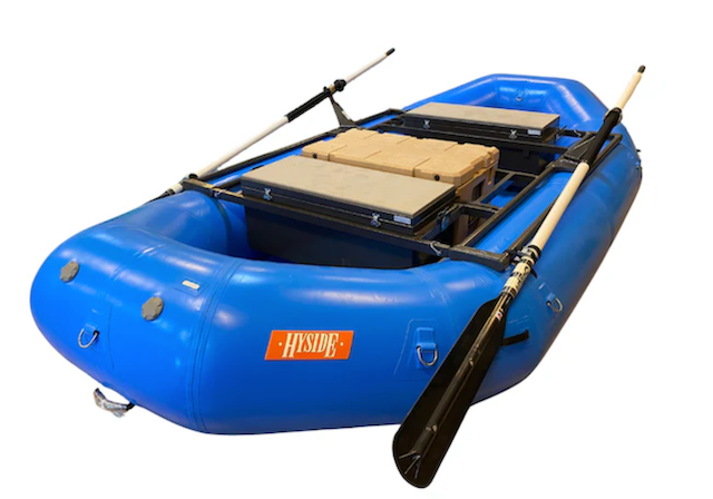 Recretec Deluxe Cargo Double Rail Frame, adj foot bar, Powdercoated 82"L x 74"