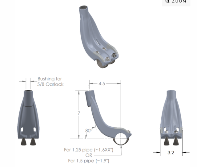 Better Mounts Oar Tower - Each