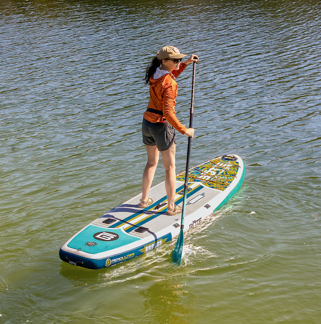BOTE Breeze Aero 10'6" Native Tides Bloom Inflatable Paddle Board