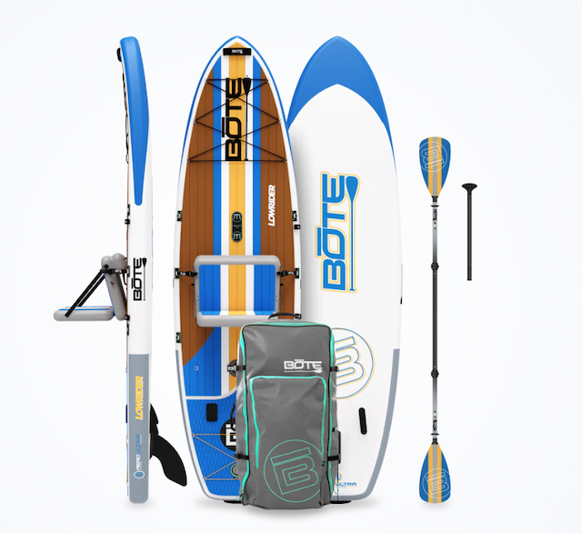 BOTE LowRider Aero 10'6" Full Trax Harbor Inflatable Paddle Board