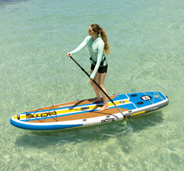 BOTE LowRider Aero 10'6" Full Trax Harbor Inflatable Paddle Board