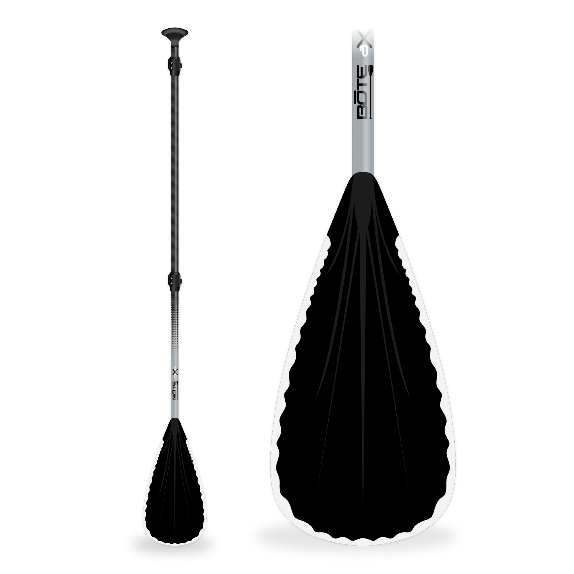 BOTE 3 Piece Adjustable SUP Paddle