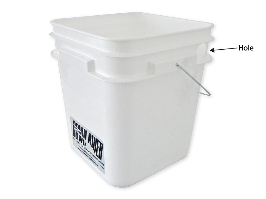 Down River Equipment 3.3 Square Bucket