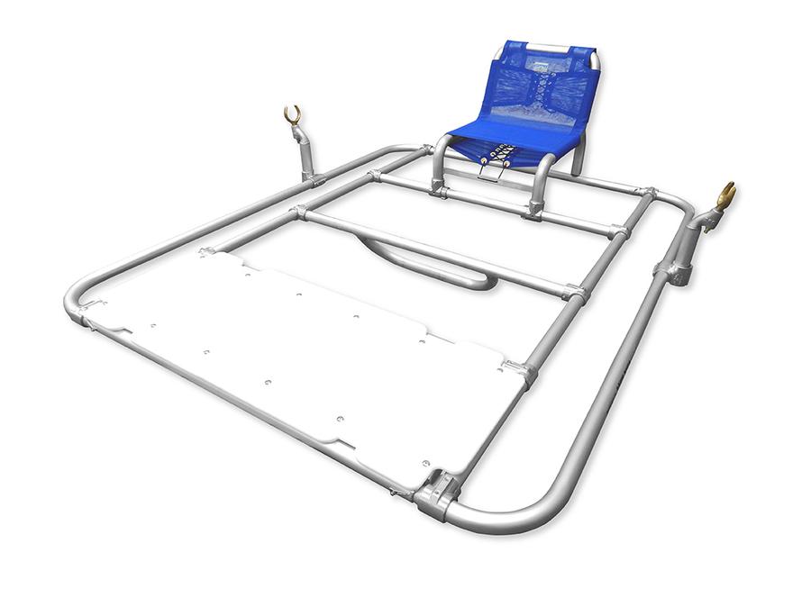 Down River Colorado XD 4-Bay Double Rail Raft Frame For 16' Raft 87"L x 79"W