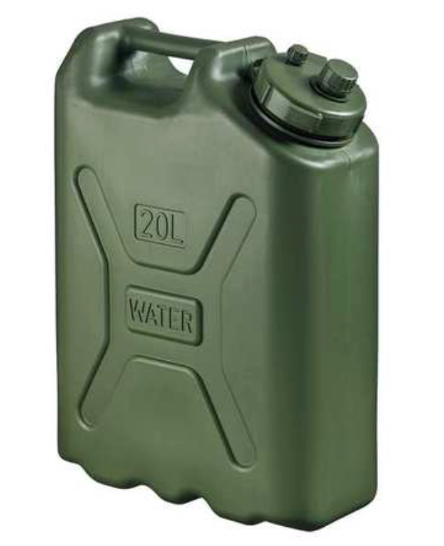 Scepter BPA 5 Gallon/20 Liter Portable Water Container, Sand