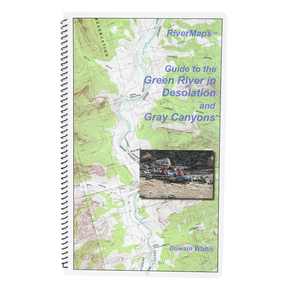 RiverMaps Guide to the Green River in Desolation and Gray Canyon